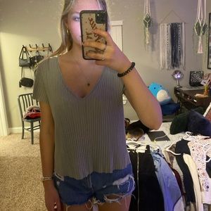 V neck top!